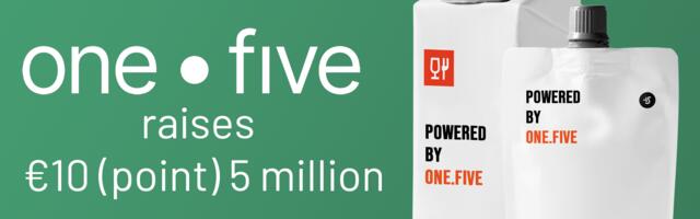 one • fıve takes on sustainable packaging, raises €10 (point) 5 million