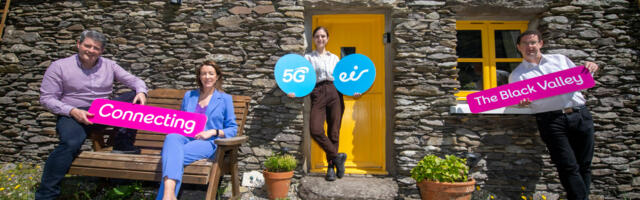 eir brings 5G mobile phone and broadband to the Black Valley in Kerry