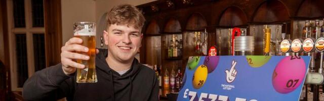 A 20-year-old won a $9.2 million lottery jackpot but won't stop working because he needs 'a purpose in life'