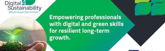 Digital4Sustainability project launches core digital sustainability educational profiles and curricula