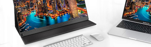 The portable monitor is perfect for on-the-go work or play. And it’s under $200