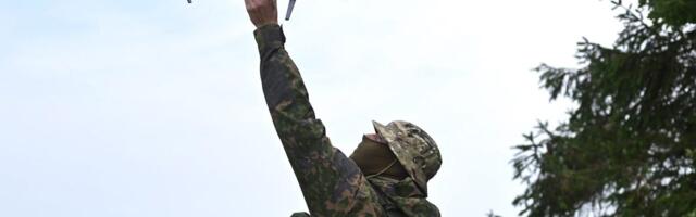 Ukrainian soldiers are being trained for bomb-dropping drones — with water balloons