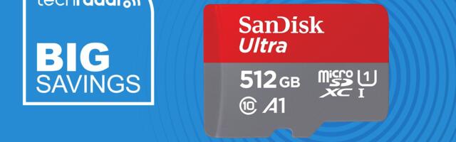 This £50 microSD card is a number one seller at Amazon thanks to a rare price cut during the storage crisis