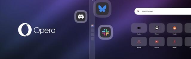 Opera One Adds Discord, Slack, and Bluesky to Browser Sidebar