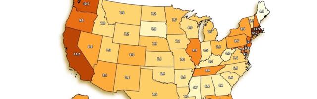 Californian sellers own their home for 11 years, 3rd longest in US
