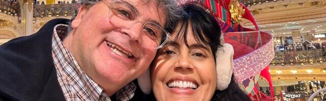 My husband and I spend Christmas and New Year's traveling. We love never knowing where we'll be for the holidays.