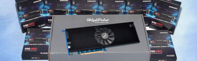 HighPoint Rocket 1608A add-in card review: More drives, more power