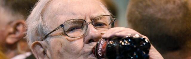 Warren Buffett defends his love of Coke and lack of exercise, noting that he's still here at 94