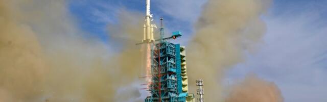 China launches an emergency lifeboat to bring three astronauts back to Earth