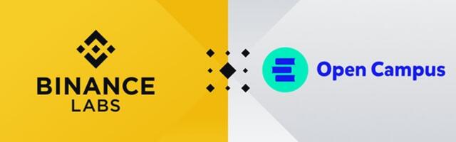 Binance Labs invests $3.15M in Open Campus to revolutionize Web3 education