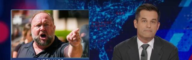 'The Daily Show' brutally mocks Alex Jones being forced to shut down InfoWars