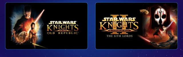 Star Wars KOTOR 1 and 2 free on Epic Games Store for mobile