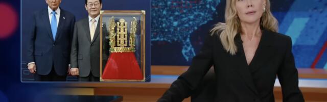 The Daily Show rips into South Koreas golden crown for Trump