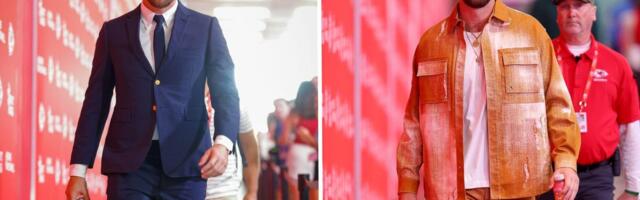 4 of the best and 4 of the worst gameday outfits Travis Kelce has worn this year