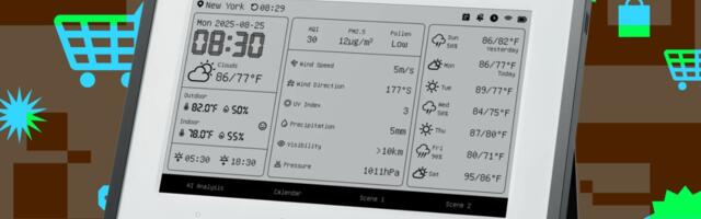 SwitchBot’s E Ink Weather Station is already 20 percent off