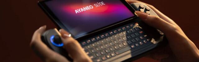 Steam Deck gets a new competitor — Ayaneo Slide RGB keyboard handheld gaming PC launches on IndieGogo from $699