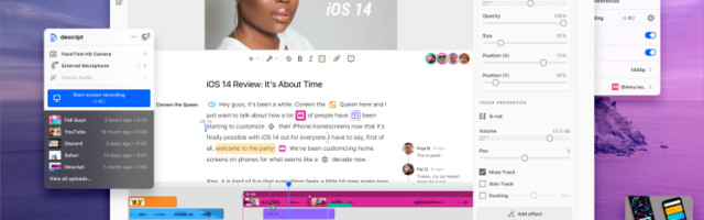 Descript, Andrew Mason’s platform to edit audio by editing text, now lets you edit video, too