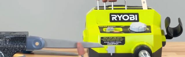 How To Sharpen Your Dull Knives With Ryobi's Rotary Tool
