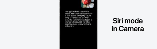 Siri Mode coming to the iPhone Camera app