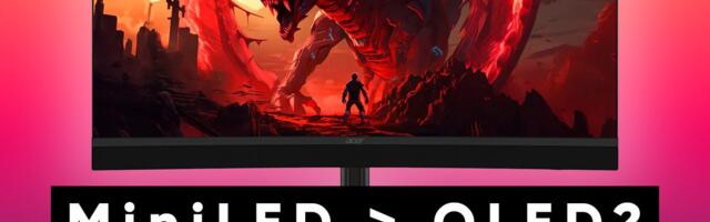 I tried Acer’s new 5K MiniLED Gaming monitor, and OLED kept popping into my head