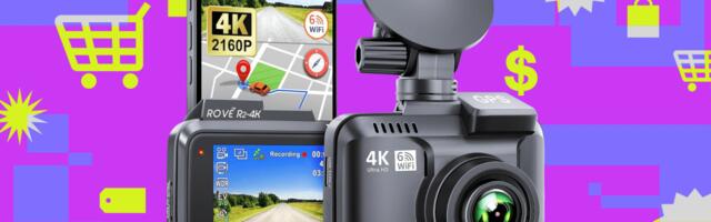 Rove’s R2-4K dash cam is an extra set of eyes on the road and $48 off at Amazon