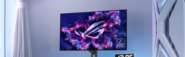 Asus's new ROG Strix 32-inch dual-mode WOLED monitor adapts to fit your gaming needs – 240Hz at 4K or 480Hz at 1080p