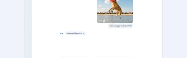 Google’s Gemini app can check videos to see if they were made with Google AI