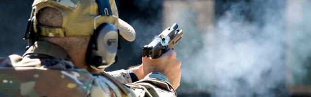 An Air Force command halted its use of Sig Sauer's M18 handgun following an airman's death
