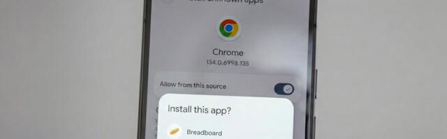 Sideloading apps on Android 16 QPR2 has a much nicer-looking UI