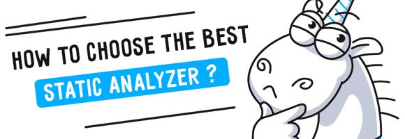 How to choose a static analysis tool