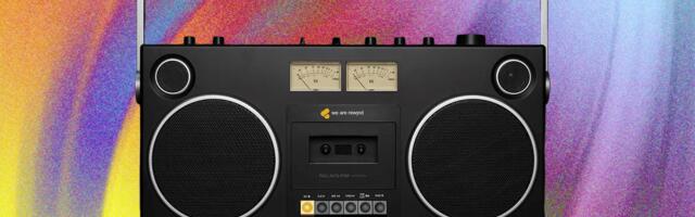 We Are Rewind GB-001 Cassette Boombox: Old-School Stylish