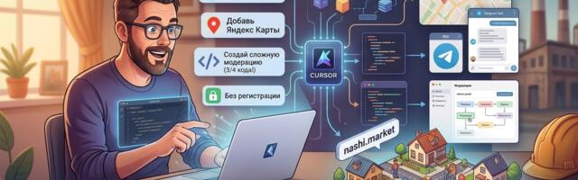 Как я сделал проект для соседей, не написав ни строчки кода (и скоро пойду на завод)