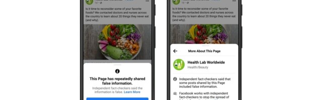 Facebook will now shame pages that share misinformation repeatedly