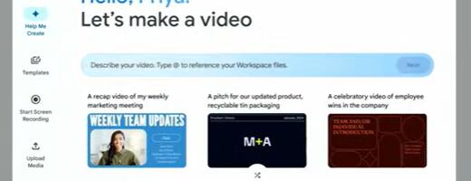 Google's Vids AI video maker is rolling out to most Workspace tiers