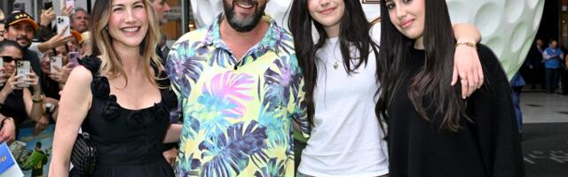 Meet Adam Sandler's wife and two daughters, who star in 'Happy Gilmore 2'