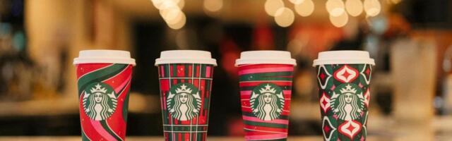 Here’s what this year’s Starbucks holiday cups look like