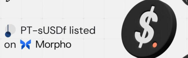 Falcon Finance Has PT-sUSDf Listed on Morpho to Maximize Stablecoin Yield Generation