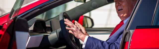 Trump Could Be the First Person to Turn a Profit on a Used Tesla in Years