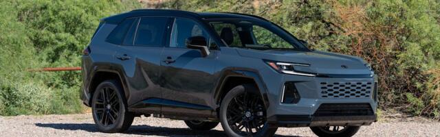 Toyota's new all-hybrid RAV4 has software you might actually want to use