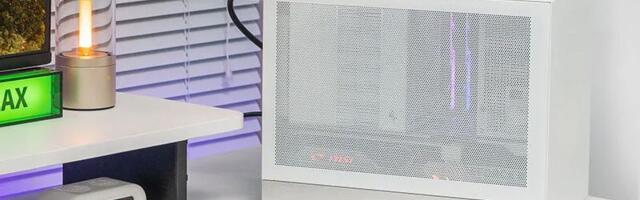 Micro-ATX chassis just 16 liters in size supports quad-slot GPUs and 280mm liquid coolers