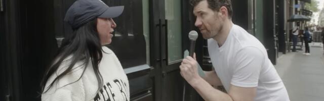 Billy on the Street returns for 2 minutes of yelling and chaos