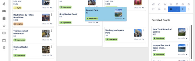 Modern, and social, travel planning. No more spreadsheets.