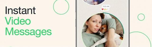 WhatsApp now lets you send video messages