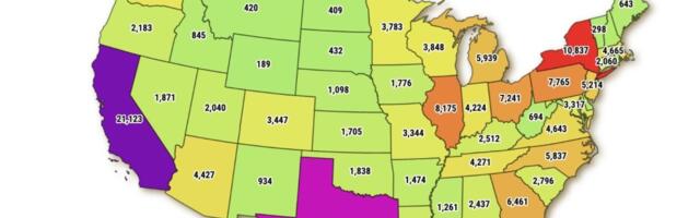 California lost 222 big employers in 4 years, 3rd-most in the US