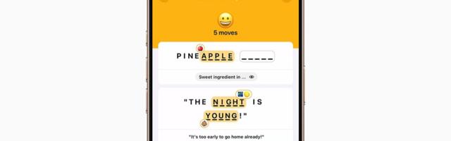 Apple launches new emoji word game to take on Wordle and the NYT