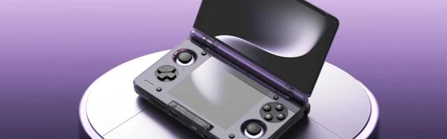 Ayn reveals a Nintendo DS-style handheld that comes in the classic Game Boy Color purple