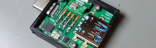DongleHider+ is a cunning new Framework laptop Expansion Card for hiding up to three dongles