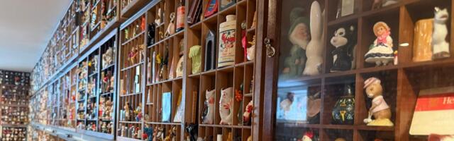 My mom has been collecting miniatures for 50 years. They have taken over our 1000-square-foot basement.