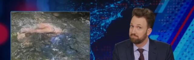 The Daily Show mocks RFK Jr. for swimming in a sewage-infested creek