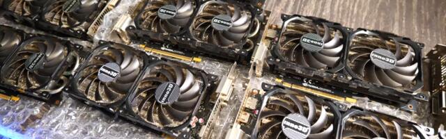 Lucky buyer scores ten Nvidia GTX 1070 GPUs for $100 — nine out of 10 are working after a good bath